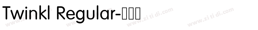 Twinkl Regular字体转换 Twinkl Regular字体转换